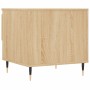 Mesa de centro madera de ingeniería roble Sonoma 50x46x50 cm de vidaXL, Mesas de centro - Ref: Foro24-830898, Precio: 36,14 €...