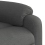 Sillón reclinable de masaje eléctrico tela gris oscuro en Sillones | Comprar online en Foru.es