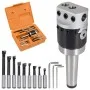 Set de herramientas perforación 15 pzas cabezal 50mm MT3-F1-12 de vidaXL, Fresadoras - Ref: Foro24-146684, Precio: 109,67 €, ...