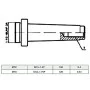 Set de herramientas perforación 15 pzas cabezal 50mm MT3-F1-12 de vidaXL, Fresadoras - Ref: Foro24-146684, Precio: 109,67 €, ...