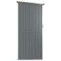 Cobertizo de jardín acero galvanizado gris 118,5x97x209,5 cm de vidaXL, Cobertizos - Ref: Foro24-150900, Precio: 159,27 €, De...