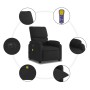 Sillón reclinable de masaje eléctrico tela negro en Sillones | Comprar online en Foru.es