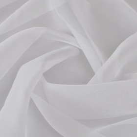 Tela blanca de voile, 1,45 x 20 m de vidaXL, Telas - Ref: Foro24-130760, Precio: 49,84 €, Descuento: %