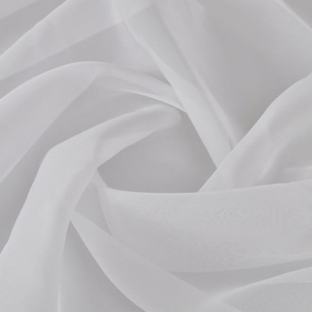 Tela blanca de voile, 1,45 x 20 m de vidaXL, Telas - Ref: Foro24-130760, Precio: 49,84 €, Descuento: %
