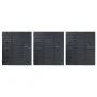 Kit de cajas de almacenaje 48 pzas paneles de pared azul negro de vidaXL, Armarios para herramientas - Ref: Foro24-150805, Pr...