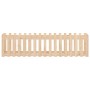 Arriate elevado jardín con valla madera maciza pino 200x50x50cm de vidaXL, Maceteros y jardineras - Ref: Foro24-832507, Preci...