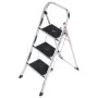 Hailo K30 folding ladder 3 steps 105 cm 4393-801 by Hailo, Ladders - Ref: Foro24-416257, Price: 103,20 €, Discount: %