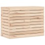 Cesto para la ropa sucia madera maciza de pino 88,5x44x66 cm de vidaXL, Cestas para ropa - Ref: Foro24-832319, Precio: 100,19...