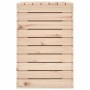 Cesto para la ropa sucia madera maciza de pino 88,5x44x66 cm de vidaXL, Cestas para ropa - Ref: Foro24-832319, Precio: 100,19...