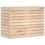 Cesto para la ropa sucia madera maciza de pino 88,5x44x66 cm de vidaXL, Cestas para ropa - Ref: Foro24-832319, Precio: 100,19...