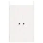 Puertas de cocina exterior madera maciza pino blanco 50x9x82 cm de vidaXL, Puertas de armarios - Ref: Foro24-832359, Precio: ...