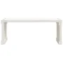 Banco de jardín extensible madera pino blanco 212,5x40,5x45 cm de vidaXL, Bancos de jardín - Ref: Foro24-832526, Precio: 113,...