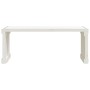 Banco de jardín extensible madera pino blanco 212,5x40,5x45 cm de vidaXL, Bancos de jardín - Ref: Foro24-832526, Precio: 118,...