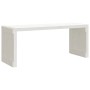 Banco de jardín extensible madera pino blanco 212,5x40,5x45 cm de vidaXL, Bancos de jardín - Ref: Foro24-832526, Precio: 118,...