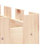 Arriate elevado jardín con valla madera maciza pino 100x50x50cm de vidaXL, Maceteros y jardineras - Ref: Foro24-832477, Preci...