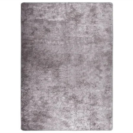 Alfombra lavable antideslizante gris 120x170 cm de vidaXL, Alfombras - Ref: Foro24-373992, Precio: 39,00 €, Descuento: %