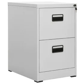 Armario archivador de acero gris 46x62x72,5 cm de vidaXL, Armarios archivadores - Ref: Foro24-336271, Precio: 154,07 €, Descu...