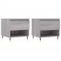 Mesas de centro 2 uds madera ingeniería gris Sonoma 50x46x50 cm de vidaXL, Mesas de centro - Ref: Foro24-830905, Precio: 63,0...