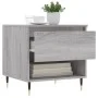 Mesas de centro 2 uds madera ingeniería gris Sonoma 50x46x50 cm de vidaXL, Mesas de centro - Ref: Foro24-830905, Precio: 63,0...