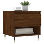 Mesas de centro 2 uds madera ingeniería roble marrón 50x46x50cm de vidaXL, Mesas de centro - Ref: Foro24-830907, Precio: 63,6...