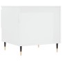 Mesa de centro madera de ingeniería blanco brillo 50x46x50 cm de vidaXL, Mesas de centro - Ref: Foro24-830896, Precio: 43,98 ...