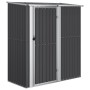 Cobertizo jardín acero galvanizado antracita 180,5x97x209,5 cm de vidaXL, Cobertizos - Ref: Foro24-150905, Precio: 218,14 €, ...
