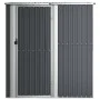 Cobertizo jardín acero galvanizado antracita 180,5x97x209,5 cm de vidaXL, Cobertizos - Ref: Foro24-150905, Precio: 204,76 €, ...