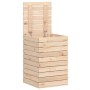 Cesto para la ropa sucia madera maciza de pino 44x44x66 cm de vidaXL, Cestas para ropa - Ref: Foro24-832317, Precio: 85,93 €,...