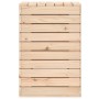 Cesto para la ropa sucia madera maciza de pino 44x44x66 cm de vidaXL, Cestas para ropa - Ref: Foro24-832317, Precio: 85,93 €,...