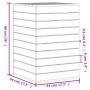 Cesto para la ropa sucia madera maciza de pino 44x44x66 cm de vidaXL, Cestas para ropa - Ref: Foro24-832317, Precio: 85,93 €,...