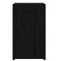 Mueble de cocina exterior madera maciza pino negro 55x55x92 cm de vidaXL, Armarios de cocina - Ref: Foro24-832343, Precio: 13...