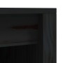 Mueble de cocina exterior madera maciza pino negro 55x55x92 cm de vidaXL, Armarios de cocina - Ref: Foro24-832343, Precio: 13...