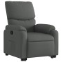 Sillón reclinable elevable de tela gris oscuro en Sillones | Comprar online en Foru.es