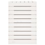 Cesto para la ropa sucia madera maciza pino blanco 88,5x44x66cm de vidaXL, Cestas para ropa - Ref: Foro24-832320, Precio: 119...