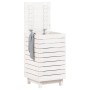Cesto para la ropa sucia madera maciza pino blanco 44x44x76 cm de vidaXL, Cestas para ropa - Ref: Foro24-832322, Precio: 80,4...