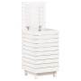 Cesto para la ropa sucia madera maciza pino blanco 44x44x76 cm de vidaXL, Cestas para ropa - Ref: Foro24-832322, Precio: 80,4...