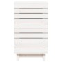 Cesto para la ropa sucia madera maciza pino blanco 44x44x76 cm de vidaXL, Cestas para ropa - Ref: Foro24-832322, Precio: 80,4...