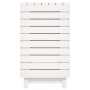 Cesto para la ropa sucia madera maciza pino blanco 44x44x76 cm de vidaXL, Cestas para ropa - Ref: Foro24-832322, Precio: 80,4...
