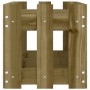 Arriate elevado jardín valla madera impregnada pino 150x30x30cm de vidaXL, Maceteros y jardineras - Ref: Foro24-832491, Preci...