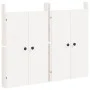 Puertas de cocina exterior 2 uds madera pino blanco 50x9x82 cm de vidaXL, Puertas de armarios - Ref: Foro24-832360, Precio: 5...