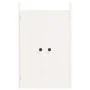 Puertas de cocina exterior 2 uds madera pino blanco 50x9x82 cm de vidaXL, Puertas de armarios - Ref: Foro24-832360, Precio: 5...