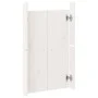 Puertas de cocina exterior 2 uds madera pino blanco 50x9x82 cm de vidaXL, Puertas de armarios - Ref: Foro24-832360, Precio: 5...