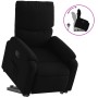 Sillón reclinable elevable tela negro en Sillones | Comprar online en Foru.es