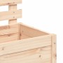 Jardinera con estantería madera maciza pino 79x39,5x114 cm de vidaXL, Maceteros y jardineras - Ref: Foro24-832521, Precio: 77...