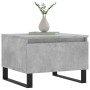 Mesas centro 2 uds madera ingeniería gris hormigón 50x46x35 cm de vidaXL, Mesas de centro - Ref: Foro24-830885, Precio: 64,06...