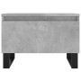 Mesas centro 2 uds madera ingeniería gris hormigón 50x46x35 cm de vidaXL, Mesas de centro - Ref: Foro24-830885, Precio: 64,06...