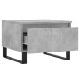 Mesas centro 2 uds madera ingeniería gris hormigón 50x46x35 cm de vidaXL, Mesas de centro - Ref: Foro24-830885, Precio: 64,06...