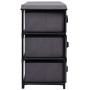 Armario de almacenaje con 6 cajones acero gris 55x29x55 cm de vidaXL, Taquillas y armarios de almacenamiento - Ref: Foro24-28...