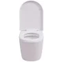 Inodoro de montaje en pared de cerámica blanco de vidaXL, Baños - Ref: Foro24-244270, Precio: 140,35 €, Descuento: %