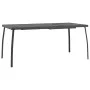 Juego de comedor de jardín 9 pzas malla metálica gris antracita de vidaXL, Conjuntos de jardín - Ref: Foro24-3211815, Precio:...